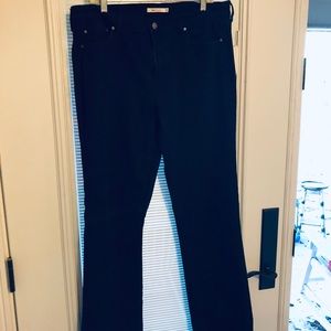 Levi’s black 505 straight leg jeans
